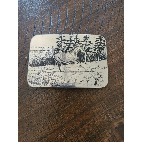 DG Silver Plated Horse Buckle - Picture 1 of 2